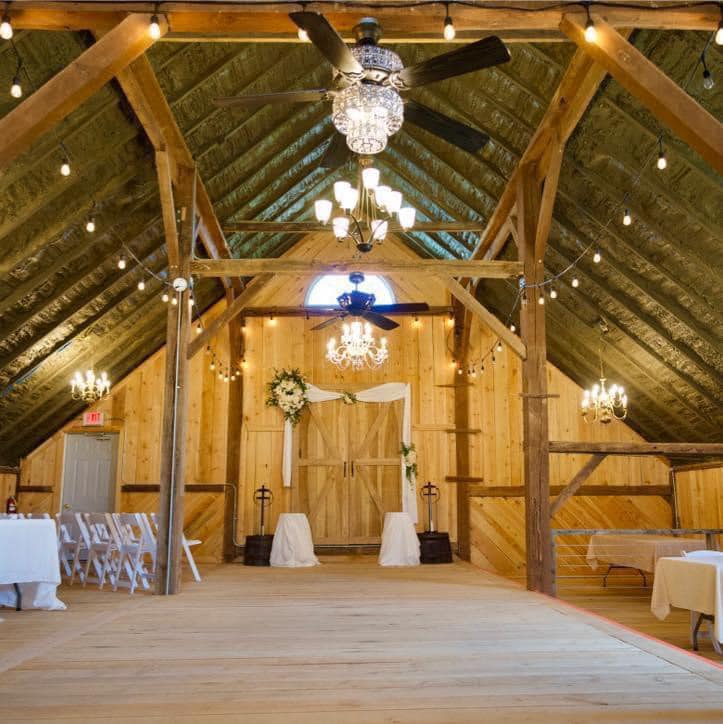 lofted barn wedding venue